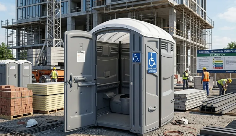 ADA-Compliant Porta Potty rental unit in Arizona, AZ