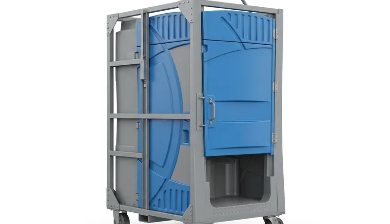 High-Rise Porta Potty in Arizona