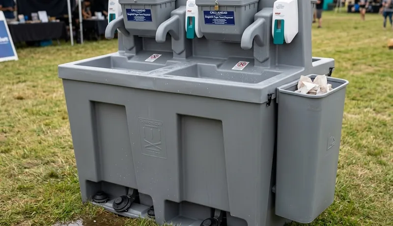 Portable sink station rental in Arizona for food service and healthcare events near Gilbert