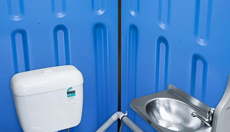 Sewer-Connected Portable Toilet in Arizona