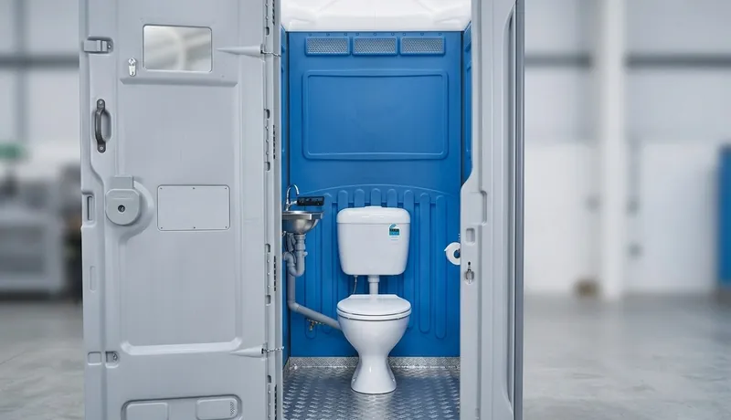 Sewer-Connected Portable Toilet rental unit in Arizona, AZ
