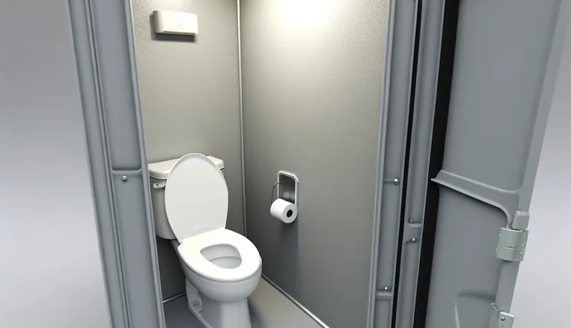 Solar-Powered Porta Potty delivery to site in Arizona, AZ