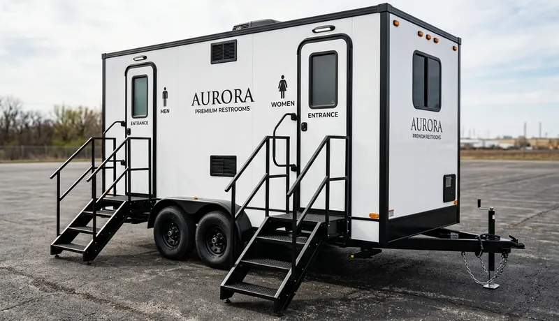 VIP Restroom Trailer in Arizona