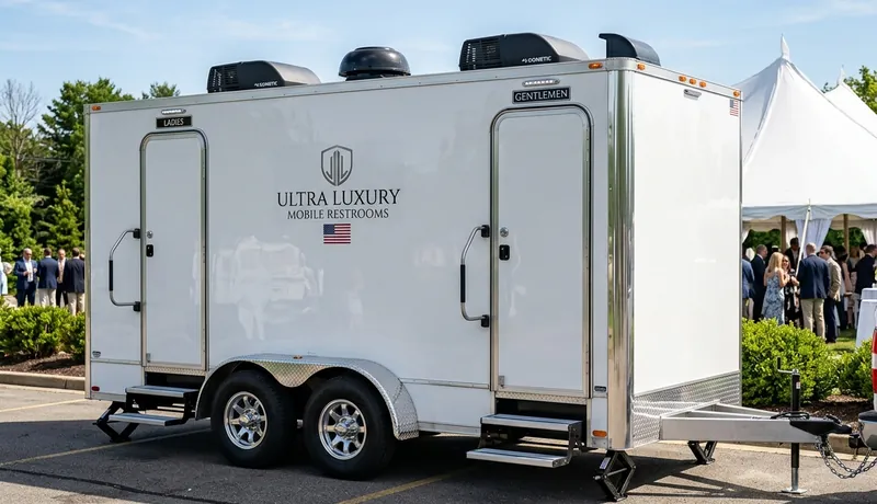 Luxury Restroom Cabin on-site placement in Arizona, AZ