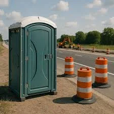Sewer-Connected Portable Toilet, Residential estate, East Arizona, Arizona, AZ